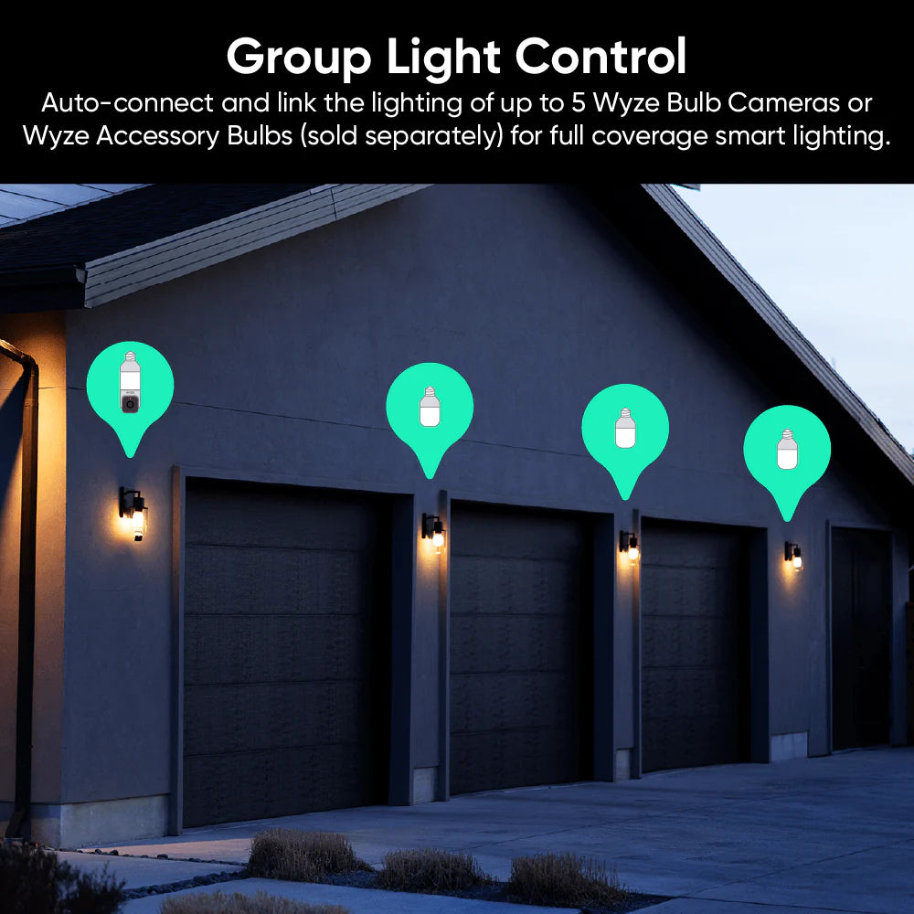 Wyze Bulb Cam + Accessory Bulbs - View 4