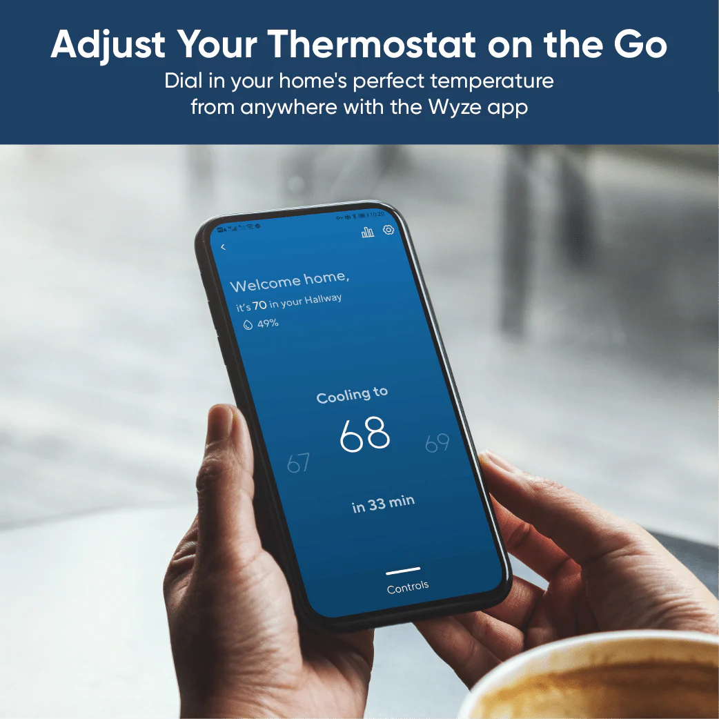 (Refurbished) Wyze Thermostat - View 2